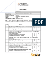 BBA602 - Management Development & Skills