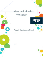 Emotions and Moods at Workplace