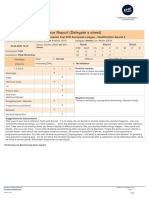 2021 Referee's Performance Report (Delegate S Sheet)