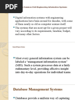 A Primer On Common Civil Engineering Information Systems