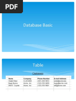 Database Basic