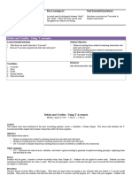 Lesson Plan Debits and Credits Using T Accounts PDF