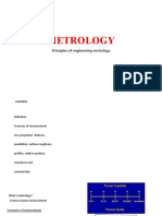 PRINCIPLES OF METROLOGY New