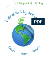 Earth Day Class Participation Poster