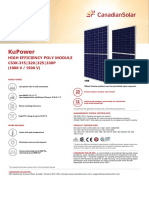 Kupower: Cs3K-315 - 320 - 325 - 330P High Efficiency Poly Module (1000 V / 1500 V)