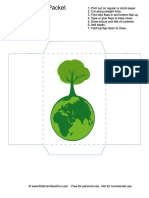 Earth Day Seed Packet PDF