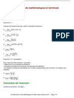 Exercices Limite Et Derivee Maths Terminale 165