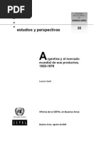 Llach, Lucas - Argentina y El Mercado Mundial de Sus Productos 1920-1976