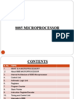 8085 Microprocessor Architecture and Applications