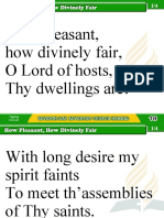 18 How Pleasant, How Divinely Fair