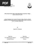 FPGA Based Three-Phase Sinusoidal PWM Co