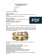 Talle de Educación Popular Números 1-6