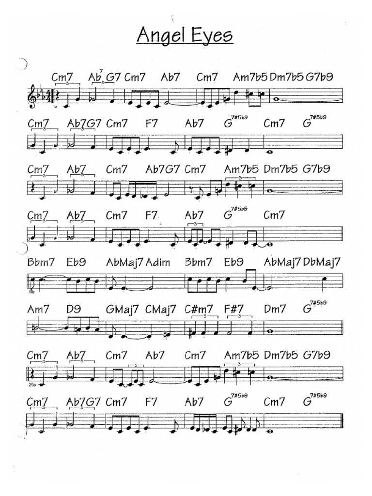 Angel Eyes | PDF