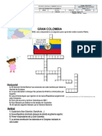 Gran - Colombia. Guia de Historia. Quinto Primaria