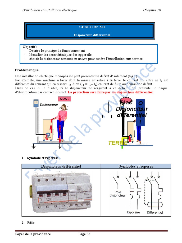 Disjoncteur Différentiel S1.4 | PDF | Génie du bâtiment | Biens manufacturés