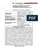 PSF Pedagogías Transformadoras en Contextos Escolares PDF