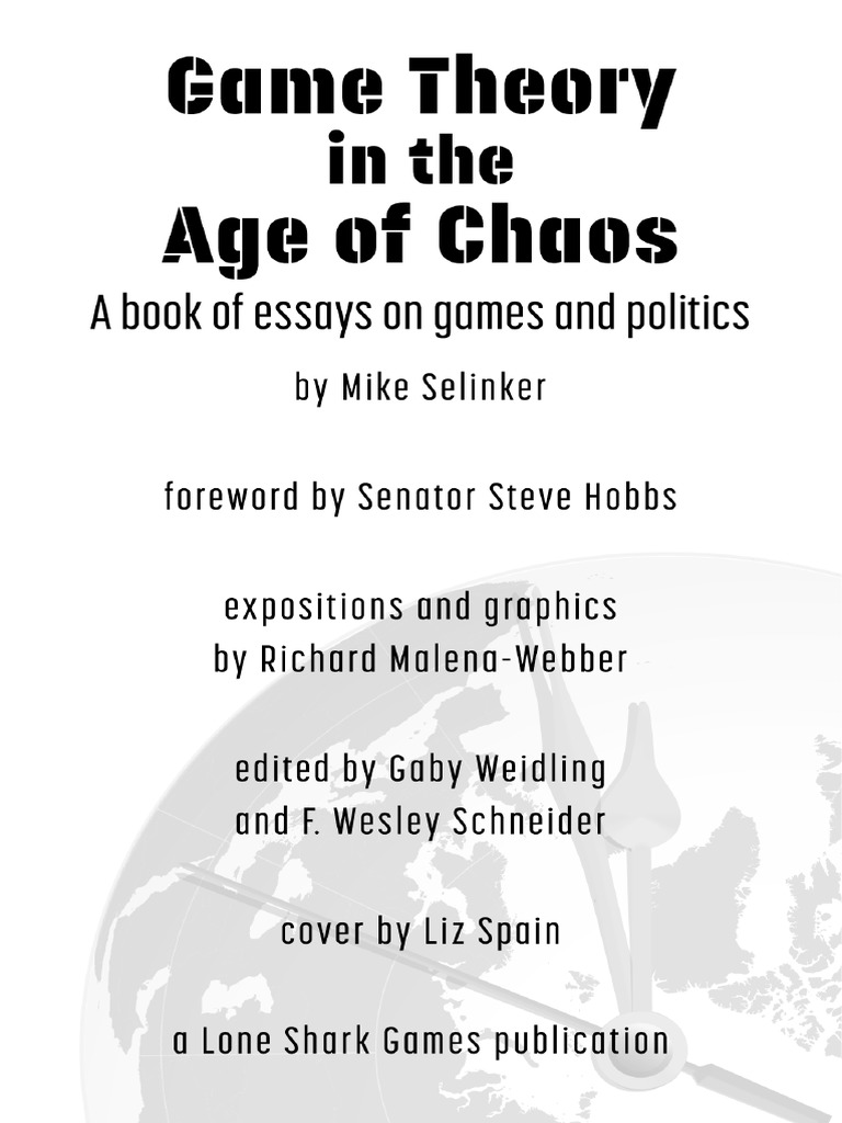 Game Theory in The Age of Chaos 2017-2020 Omnibus Edition image picture