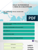 The Strategically Autonomous Superpower - India PDF