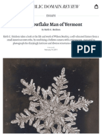 The Snowflake Man of Vermont – The Public Domain Review