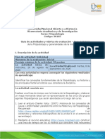 Guía de Actividades y Rúbrica de Evaluación - Fase 1 - Historia de La Fitopatología y Generalidades de La Microbiología