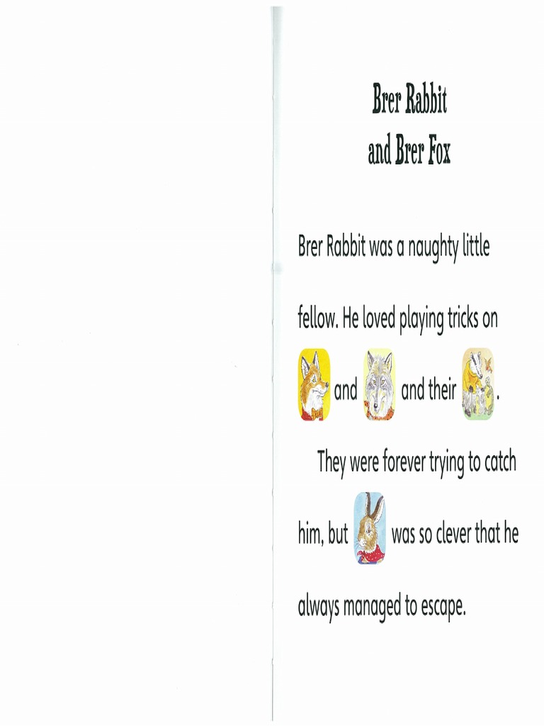 Brer Rabbit and Brer Fox | PDF