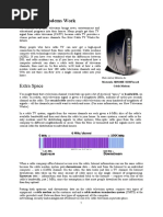 How Cable Modems Work: Extra Space