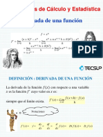 Aplicaciones Del Cálculo y Estadística Sesión 1-Semana 1 PDF