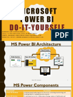 Microsoft Power BI - High Level Architecture