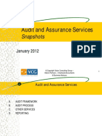 Audit and Assurance Services Snapshots PDF