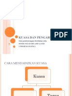 Kuasa Dan Pengaruh