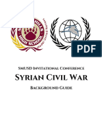 Syrian Civil War Background Guide