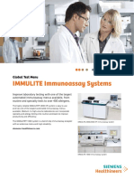 IMMULITE Immunoassay Systems: Global Test Menu