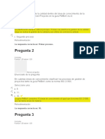 Gestión Calidad Proyectos PMBoK Primer Proceso