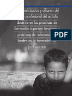 La Construcción y Difusión Del Saber Profesional Del Artista Docente en Las Prácticas de Formación Superior - René Rickenmann