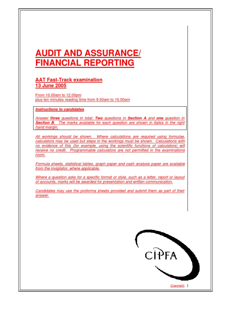 CIPFA | PDF | Internal Control | Audit