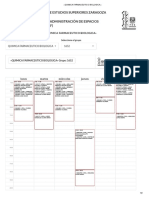 Facultad de Estudios Superiores Zaragoza Sistema de Administración de Espacios Físicos (Saef)