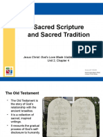 8th Grade Sacred Scripture Tradition Slides