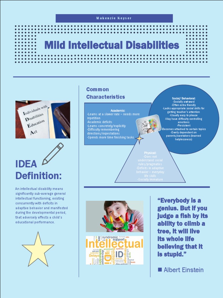 Intellectual Disability Fact Sheet-3 2 | PDF | Intellectual Disability ...