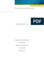 Taller Regresión Y Correlación Lineal Y Conceptos de Probabilidad