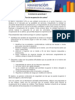 Propuesta Plan de Recuperación de La Cartera