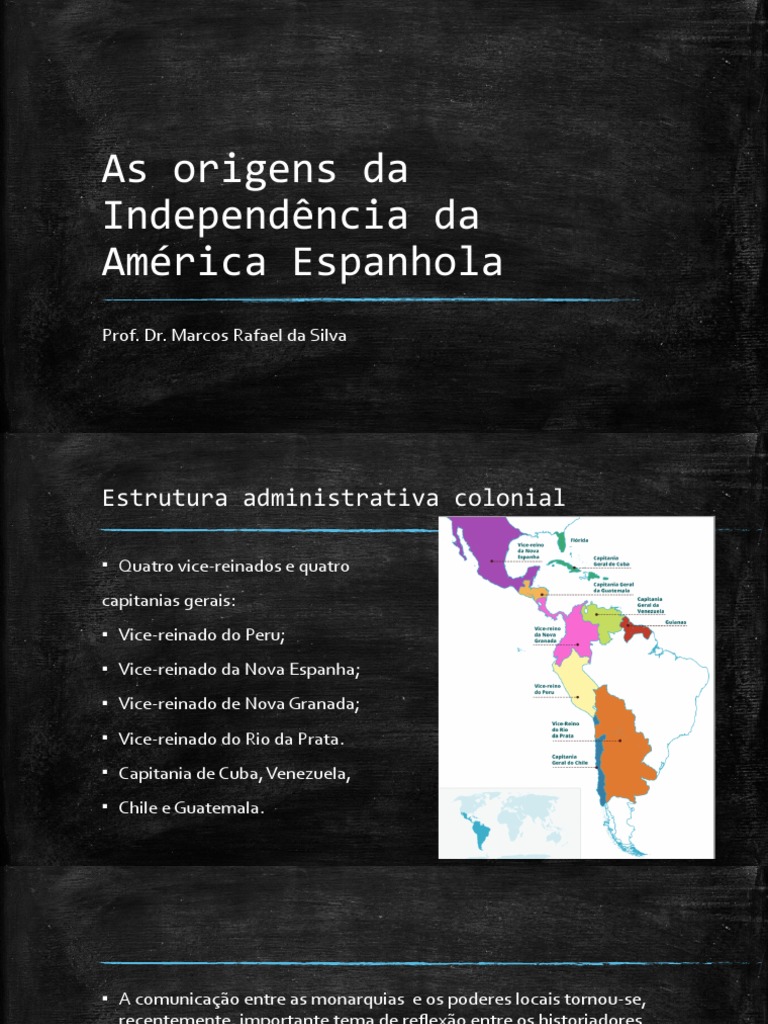 As Origens Da Independência Da América Espanhola | PDF | França | Espanha
