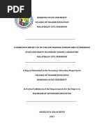 Download my on-campus narrative report by An Gel SN47761675 doc pdf