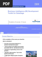 Business Intelligence (BI) Development Toolkit For Datastage