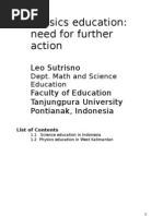 Download Physics Education in Indonesia by Leo Sutrisno SN4776188 doc pdf