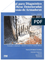 LIVRO - Manual Para Diagnostico de Obras Deterioradas Por Corrosao de Armaduras