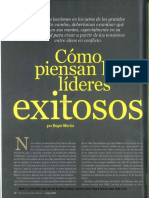 Cómo Piensan Los Líderes Exitosos PDF