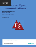 OpenScape Voice V5, Interface Manual - Volume 8, Assistant API Description, Administrator Documentation, Issue 1 - Addfiles