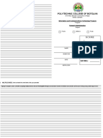 Network Administration Exam Scores at Polytechnic College of Botolan