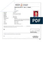 Examination Form 2016-17 - Sem - 3 - Regular: Print