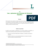Piumetto, M. Usos y Aplicaciones de Los Sistemas de Información Geográfica